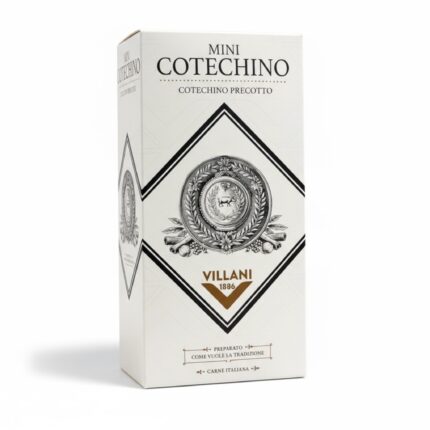 Mini Cotechino Precotto Villani 1886 – Cotechino di carne suina italiana secondo la tradizione emiliana